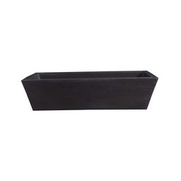 Kit 3 Vasos para plantar Horta Suculenta Temperos com suporte 50cm Polietileno BGPLASTICOS V22 MARRO - 2