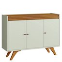 Ver imagem 1 de Buffet Sevilha 3 Portas Cor:Off White/Naturalle