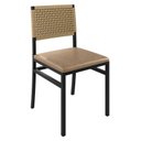 Ver imagem 4 de Conjunto para Área Gourmet Ripada 6 Cadeiras 1,60x0,90m - Itália - Paonanda Decor