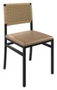 Ver imagem 4 de Conjunto para Área Gourmet Ripada 6 Cadeiras 1,60x0,90m - Itália - Paonanda Decor