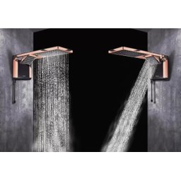 Ducha Lorenzetti Acqua Duo Ultra Eletrico Rose Gold 220v ACQUA GOLD Rosa / Rosa - 6