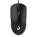 Ver imagem 1 de Mouse Office Rise Mode Usb 3200dpi Cor Preto Rm-mo-01-fb Bk