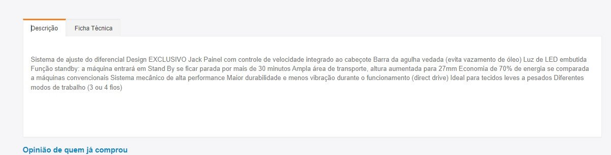 Ponto Cadeia, 2 Agulhas, 6500ppm Jack E4s- 36mesesdegarantia - 3
