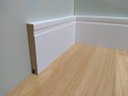 Ver imagem 2 de Kit 16,80 Metros - 08 Barras Rodapé 10 cm em MDF Branco