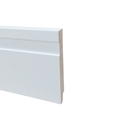 Ver imagem 1 de Kit 16,80 Metros - 08 Barras Rodapé 10 cm em MDF Branco