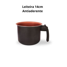 Frigideira 14cm + Panela 16cm + Caçarola 16cm + Leiteira 14cm + 3 Utensílios - 4