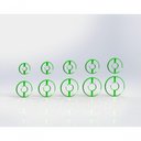 Ver imagem 1 de Cortador Polymer Clay Mod 57 a Tamanho 8 Cm