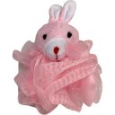 Ver imagem 1 de Esponja de Banho Infantil 10cm 100%poliéster Rosa