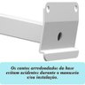 Suporte Refletor Inclinado Parede Braço 40 Cm Branco - 2