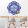 Adesivo de Parede New Mandala 5 Arte Destaque 0,60 X 0,60 Metros - 1