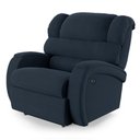 Ver mais imagens de Poltrona do Papai Reclinável Kalie Power Touch Usb Fh9 Veludo Azul - Mpozenato