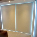 Ver imagem 3 de Cortina Persiana Rolo Blackout 100% Largura 1,45 X 1,45 Altura