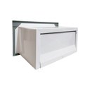 Ver imagem 2 de Caixa de Correio Pequena Frente 15x19 em Inox