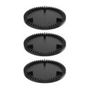 Ver imagem 1 de Kit 3 Espalha Chama de Fogão Queimador Simples Ferro 13cm