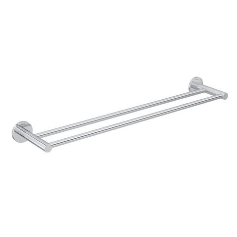 Porta Toalha Duplo 60cm Soho Cromado Deca