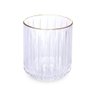 Copo de Vidro Borda Dourada 310ml - 1
