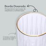 Copo de Vidro Borda Dourada 310ml - 2