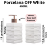 Kit Banheiro Lavabo Pia Decorado Moderno Organizador 2 Peças:Branco5227 - 2