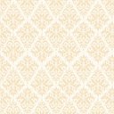 Ver imagem 3 de Papel De Parede Arabesco Bege e Branco Adesivo Vinílico Lavável
