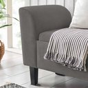 Ver imagem 3 de Recamier Bau Malibu 1,60m Suede Cinza - Inova Decor