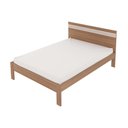 Ver imagem 2 de CamaCasal Para Colchão 138 X 188 Cm Cr35013 Amendoa/Branca