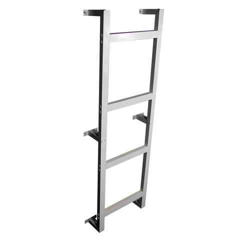 Escada de Alumínio tipo Marinheiro 1,70 m: Cinza