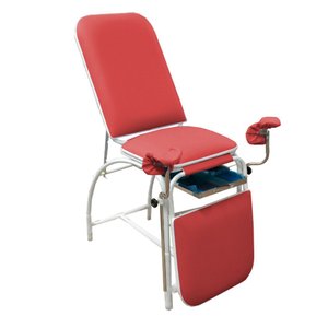 Mesa Maca de Exame Ginecológico com Gaveta Vermelha