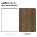 Ver imagem 6 de Kit Balcão + Cristaleira 70cm Stella Madesa 01 Branco Rustic