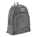 Ver imagem 3 de Mochila Dobrável para Viagem Estampa Lisa Jacki Design Cinza