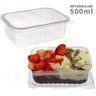 Embalagem Microondas e Freezer Marmitas Fitiness 500ml 24 Unidades - 2