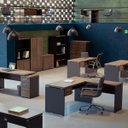 Ver imagem 4 de MESA P/ ESCRITÓRIO 170X70 PANDIN PE40 - WALNUT M1700/70 PE40