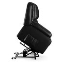 Ver imagem 7 de Poltrona do Papai Reclinável Sala de Cinema Madrid Elevação Lift Elétrico PU Preto Brilho G26 Gran B