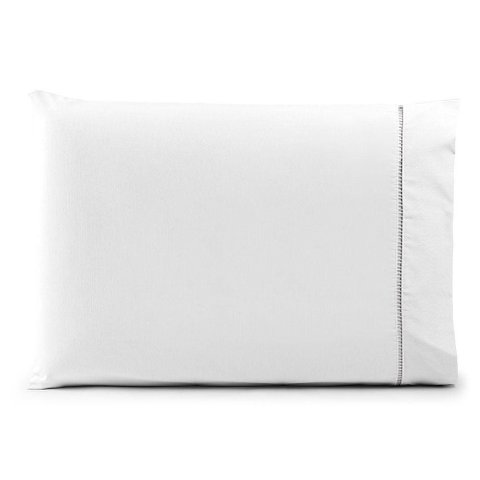 Fronha Avulsa 70cm X 50cm 1 Peça Paris 100% Algodão Percal 150 Fios Cor:branco