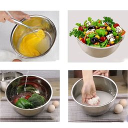 Tigela Inox Bowl Multiuso Profissional - 22cm - 4