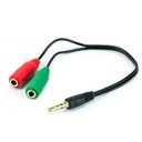 Ver imagem 1 de Cabo P3 Macho X 2 P2 Fêmea pra Microfones