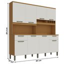 Ver mais imagens de Kit Ronipa Cabernet Prime 8 Portas 2 Gavetas