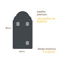Ver imagem 7 de Espelho Pinterest Decorativo Grande 60x80cm - Mod. Marrocos Caramelo