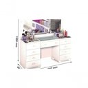 Ver imagem 3 de Penteadeira Camarim com Led Espelho Branca