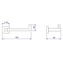 Ver imagem 3 de Papeleira Deca Quadratta Black Matte 2020.bl83.mt Deca