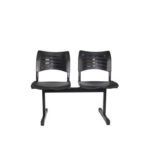 Longarina Turim 2 Lugares - Preto