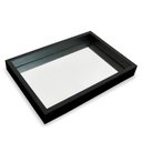 Ver imagem 2 de Bandeja Aparador Decorativa Espelhada Tacolado 15 X 21cm Preta