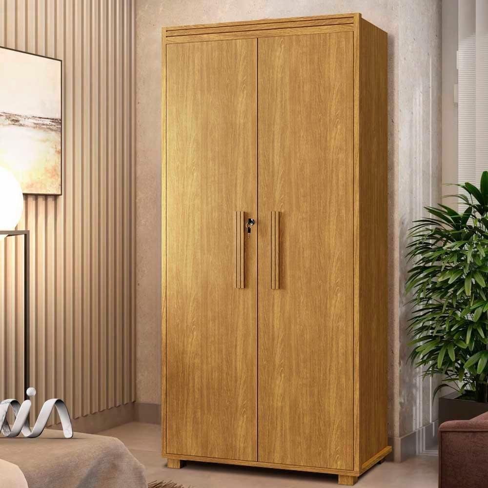 Multiuso com Chave e Fechadura 2 Portas Cinamomo Liceu Jm Móveis