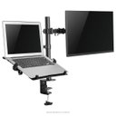 Ver imagem 4 de SUPORTE PARA MONITOR E NOTEBOOK COM ARTICULAÇÃO DUPLA - PLMSMN1A