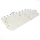 Ver imagem 3 de Mesa Dobrável de Parede 90x40 Retratil Cozinha Com Estampa