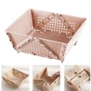 Ver imagem 1 de Cesta Secar Frutas Verduras Vegetais Dobravel Organizadora Porta Objetos Drenagem Alimentos Fruteira