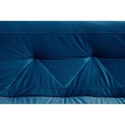 Sofá Cama 1,80m Flavia Suede Azul Rover & Beato - 4
