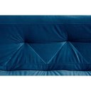 Ver imagem 4 de Sofá Cama 1,80m Flavia Suede Azul Rover & Beato
