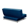 Sofá Cama 1,80m Flavia Suede Azul Rover & Beato - 6