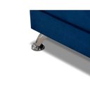 Ver imagem 7 de Sofá Cama 1,80m Flavia Suede Azul Rover & Beato