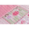 Colcha Bouti Solteiro Infantil Dupla Face 2 Pçs Rosa Ballet - 2